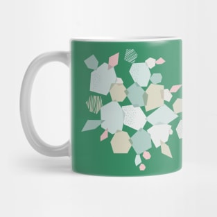 Abstract Cactus Mug